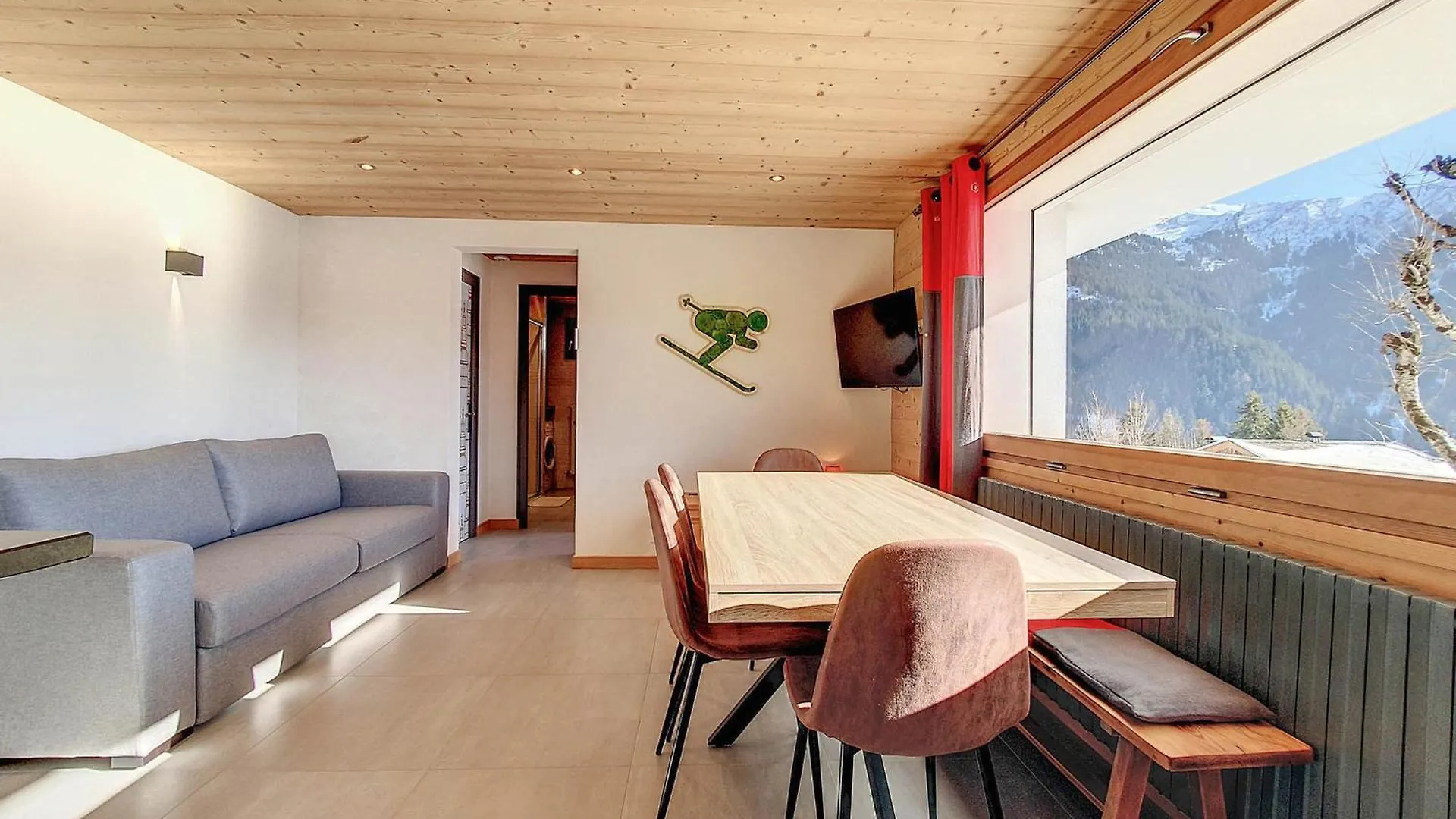 Charmant Appart 4 Pers A La Clusaz Avec Parking Et Wifi - Fr-1-818-46